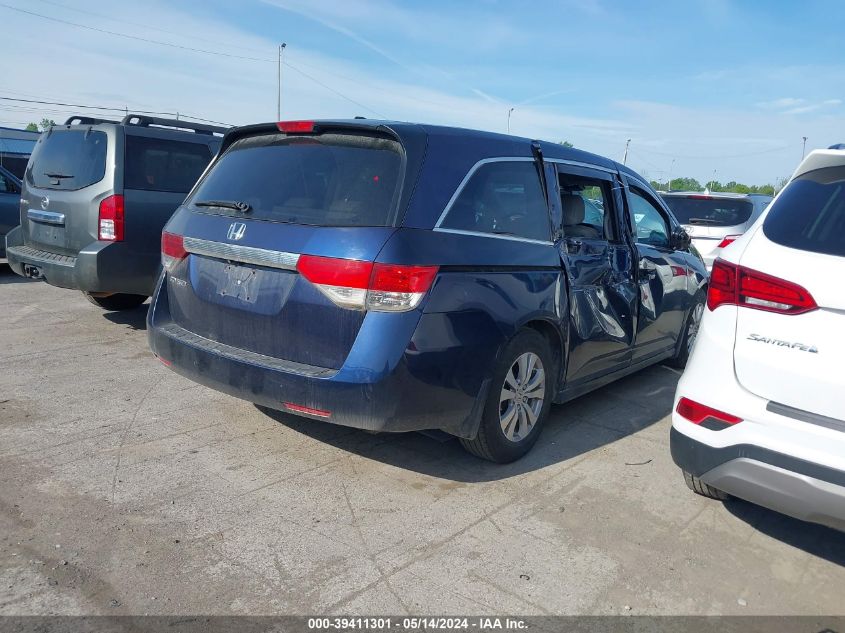 2015 Honda Odyssey Ex-L VIN: 5FNRL5H60FB028007 Lot: 39411301