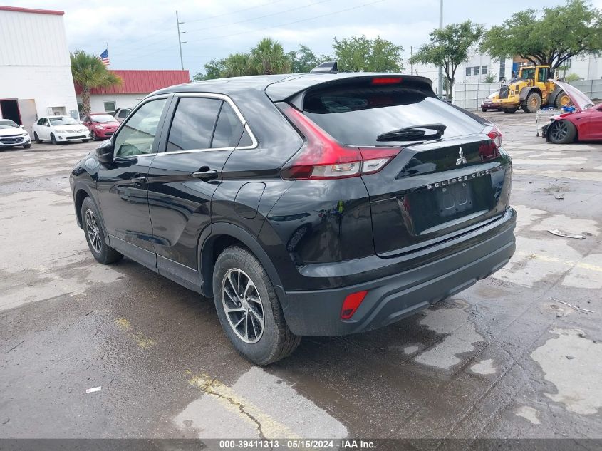 2022 Mitsubishi Eclipse Cross Es VIN: JA4ASUAA3NZ044892 Lot: 39411313