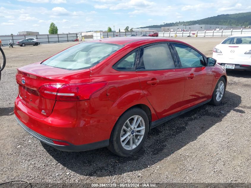 2018 Ford Focus Se VIN: 1FADP3FE3JL304513 Lot: 39411315