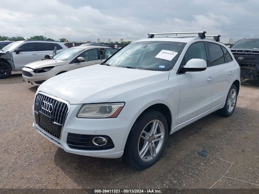 2016 Audi Q5 2.0T Premium VIN: WA1L2AFP4GA031476 Lot: 39411321