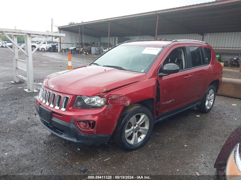 2016 Jeep Compass Sport VIN: 1C4NJCBB2GD506502 Lot: 39411328