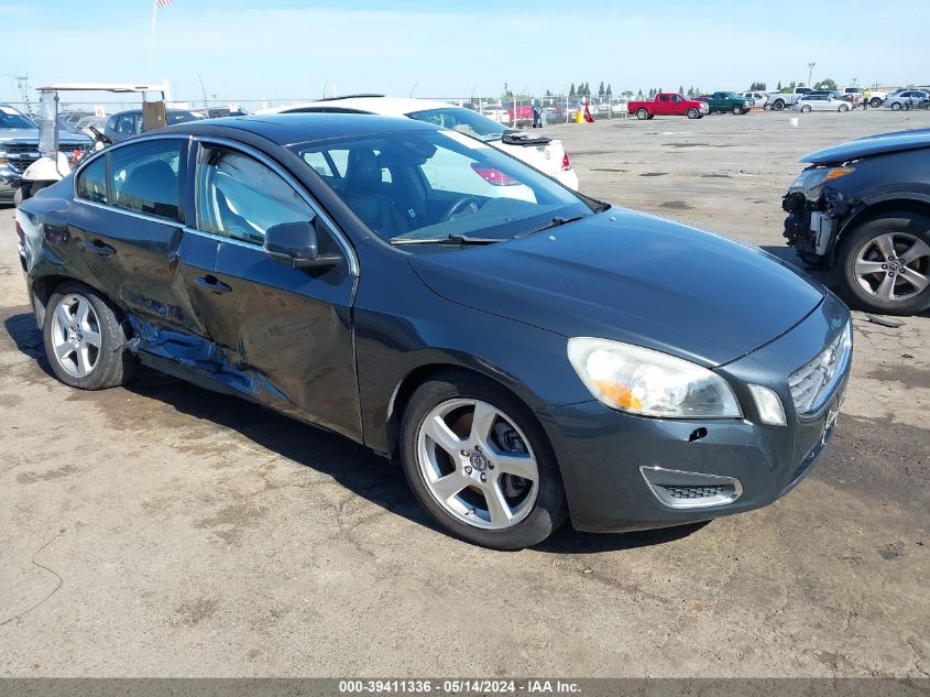 2013 Volvo S60 T5/T5 Platinum/T5 Premier/T5 Premier Plus VIN: YV1612FSXD2225901 Lot: 39411336