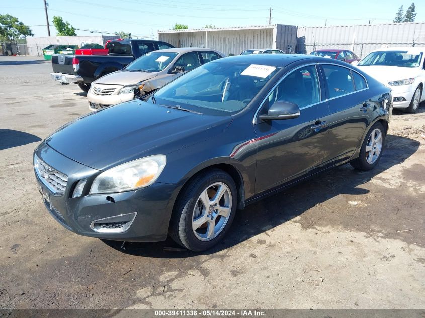 2013 Volvo S60 T5/T5 Platinum/T5 Premier/T5 Premier Plus VIN: YV1612FSXD2225901 Lot: 39411336