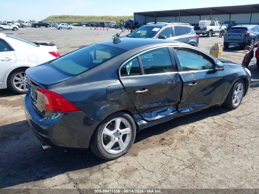 2013 Volvo S60 T5/T5 Platinum/T5 Premier/T5 Premier Plus VIN: YV1612FSXD2225901 Lot: 39411336