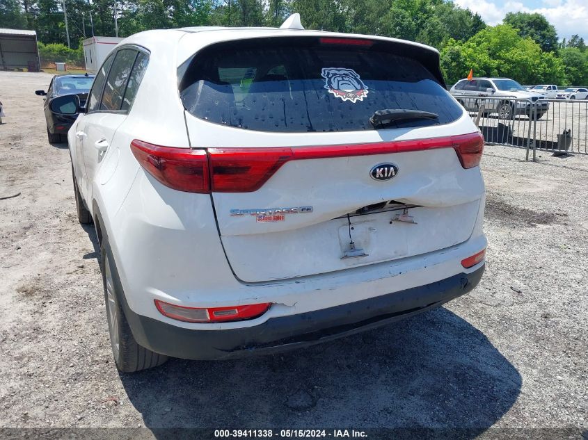 2018 Kia Sportage Lx VIN: KNDPM3AC1J7473587 Lot: 39411338