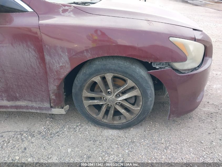 2013 Nissan Maxima 3.5 Sv VIN: 1N4AA5AP3DC831240 Lot: 39411342