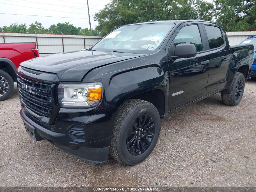 2021 GMC Canyon 2Wd Short Box Elevation Standard VIN: 1GTG5BEN6M1135550 Lot: 39411345