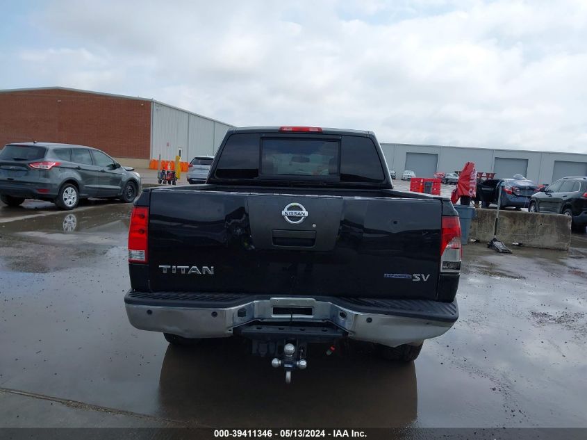 2012 Nissan Titan Sv VIN: 1N6BA0ED2CN304890 Lot: 39411346