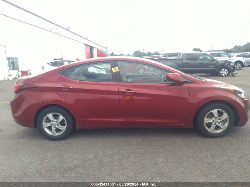 2014 Hyundai Elantra Se VIN: 5NPDH4AE0EH469742 Lot: 39411351