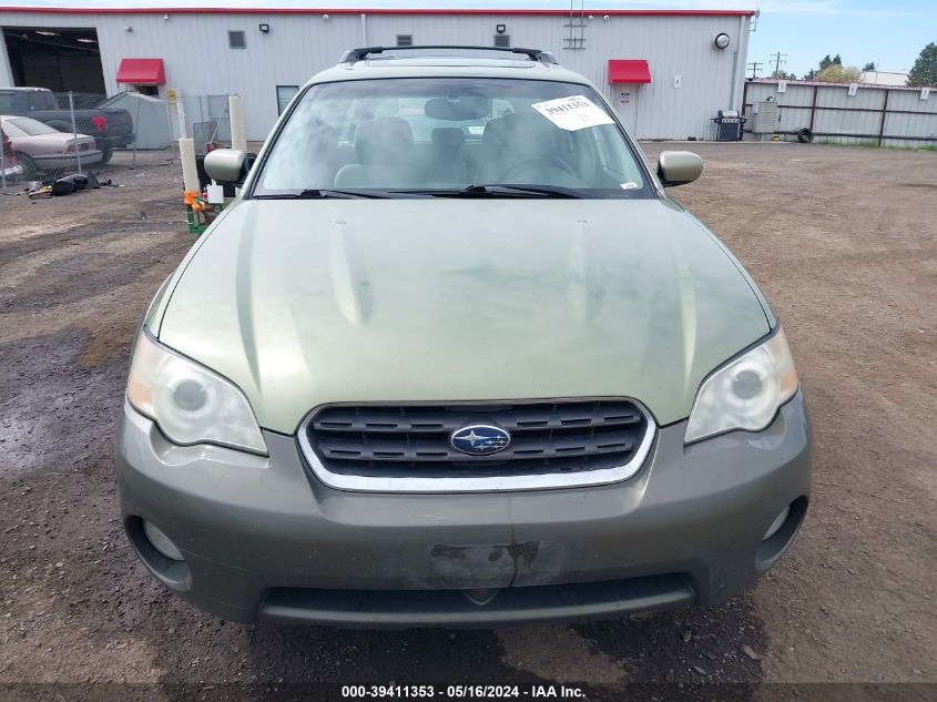 2006 Subaru Outback 2.5I Limited VIN: 4S4BP62C567311711 Lot: 39411353
