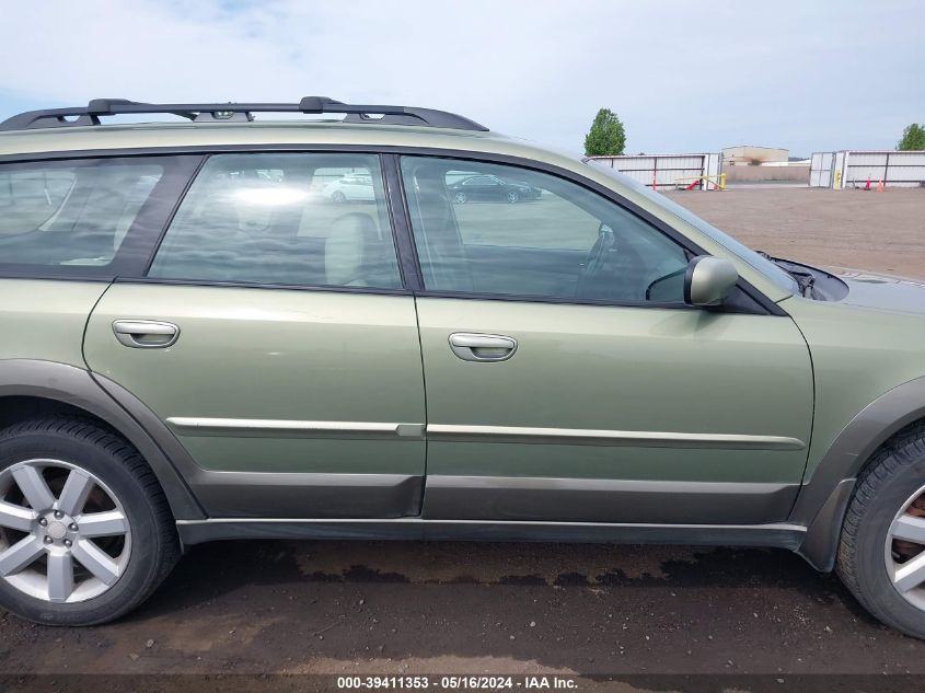 2006 Subaru Outback 2.5I Limited VIN: 4S4BP62C567311711 Lot: 39411353