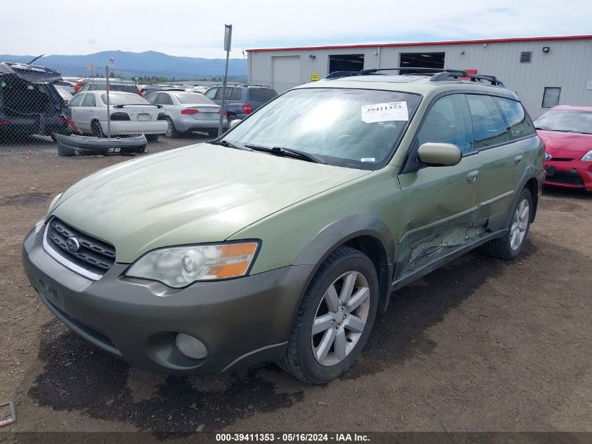 2006 Subaru Outback 2.5I Limited VIN: 4S4BP62C567311711 Lot: 39411353