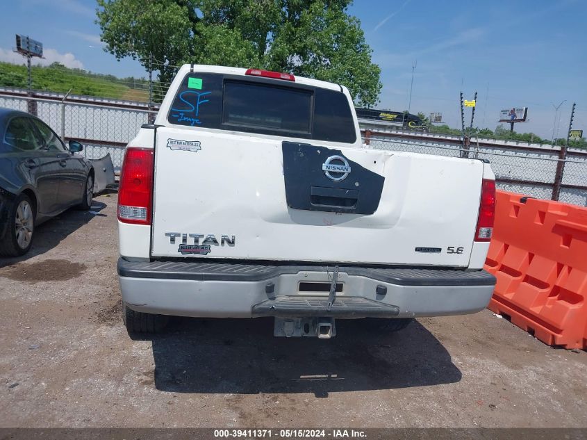 2009 Nissan Titan Xe VIN: 1N6BA07D59N309247 Lot: 39411371