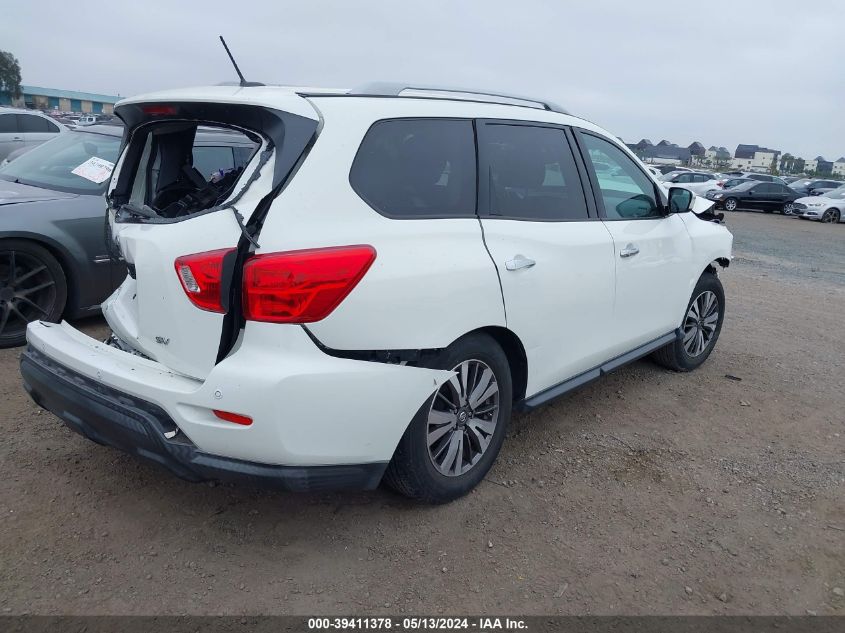 2017 Nissan Pathfinder Sv VIN: 5N1DR2MNXHC663090 Lot: 39411378