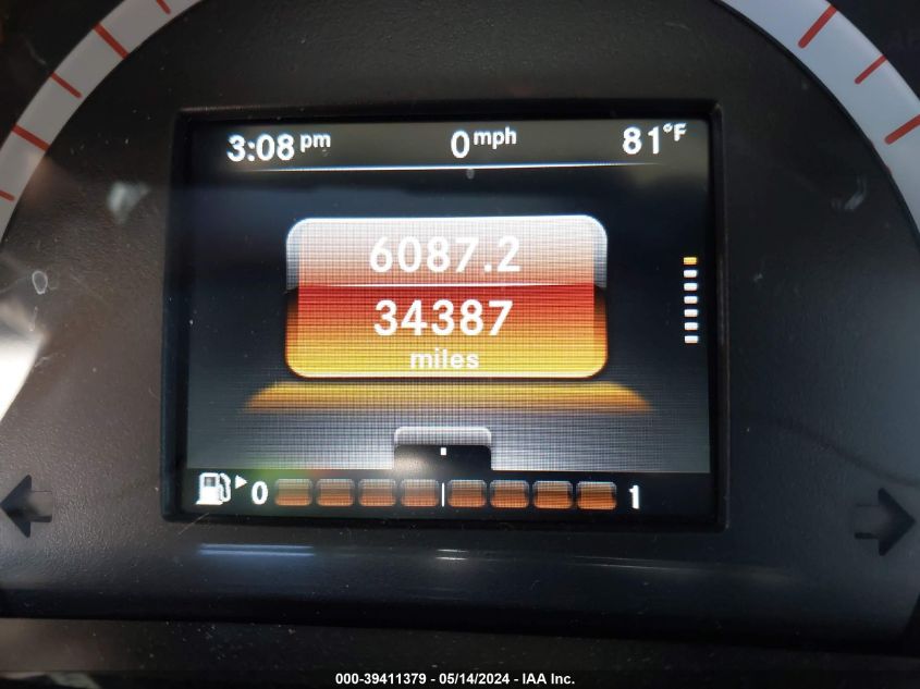 2016 SMART FORTWO PASSION/PRIME/PROXY/PURE - WMEFJ5DA3GK046235