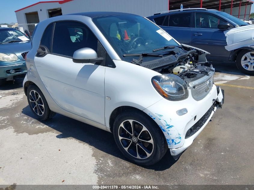 2016 Smart Fortwo Passion/Prime/Proxy/Pure VIN: WMEFJ5DA3GK046235 Lot: 39411379