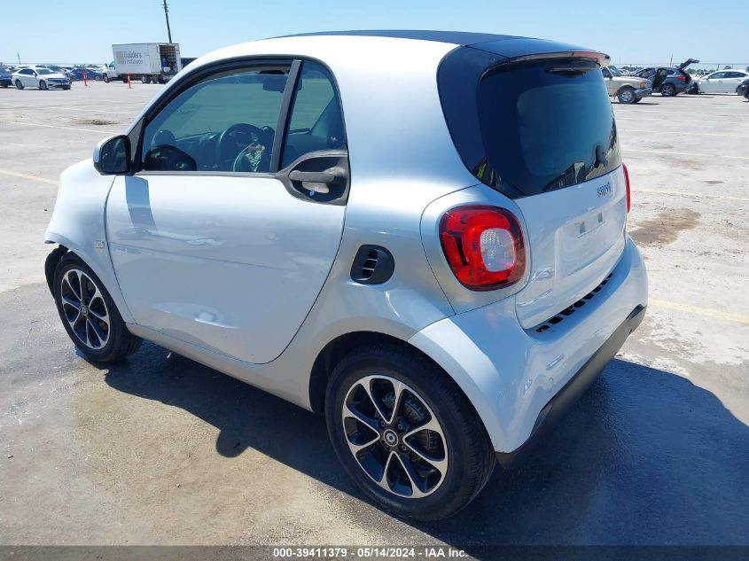 2016 Smart Fortwo Passion/Prime/Proxy/Pure VIN: WMEFJ5DA3GK046235 Lot: 39411379