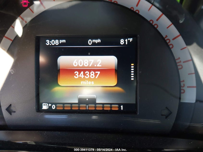 2016 SMART FORTWO PASSION/PRIME/PROXY/PURE - WMEFJ5DA3GK046235