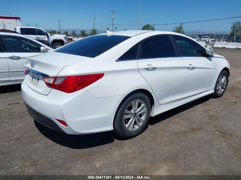 2014 HYUNDAI SONATA GLS - 5NPEB4AC2EH820722