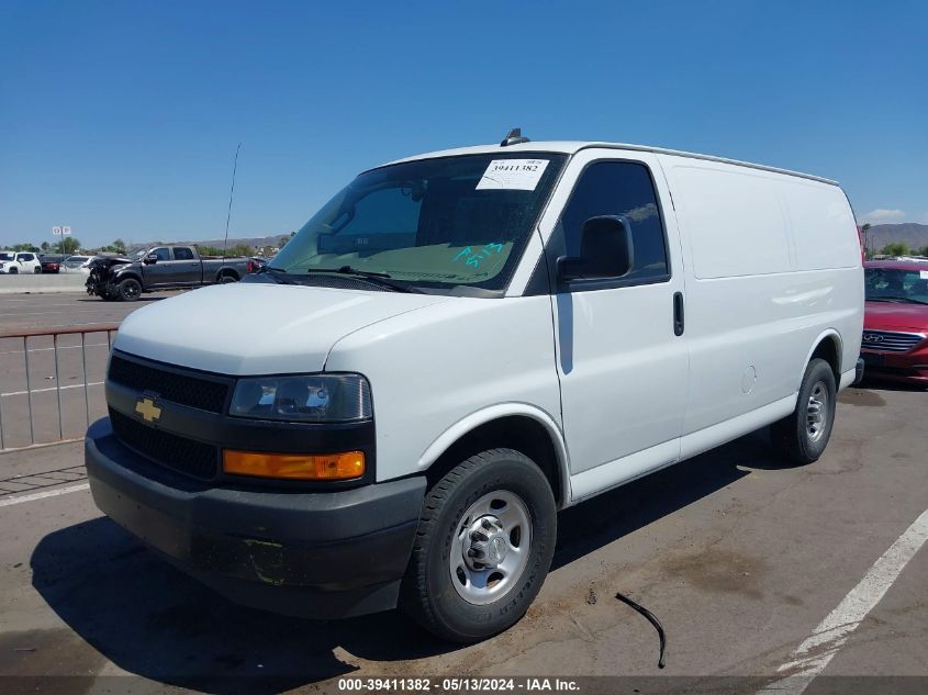 2020 Chevrolet Express Cargo Rwd 2500 Regular Wheelbase Wt VIN: 1GCWGAFP6L1277797 Lot: 39411382