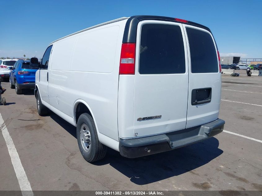 2020 Chevrolet Express Cargo Rwd 2500 Regular Wheelbase Wt VIN: 1GCWGAFP6L1277797 Lot: 39411382