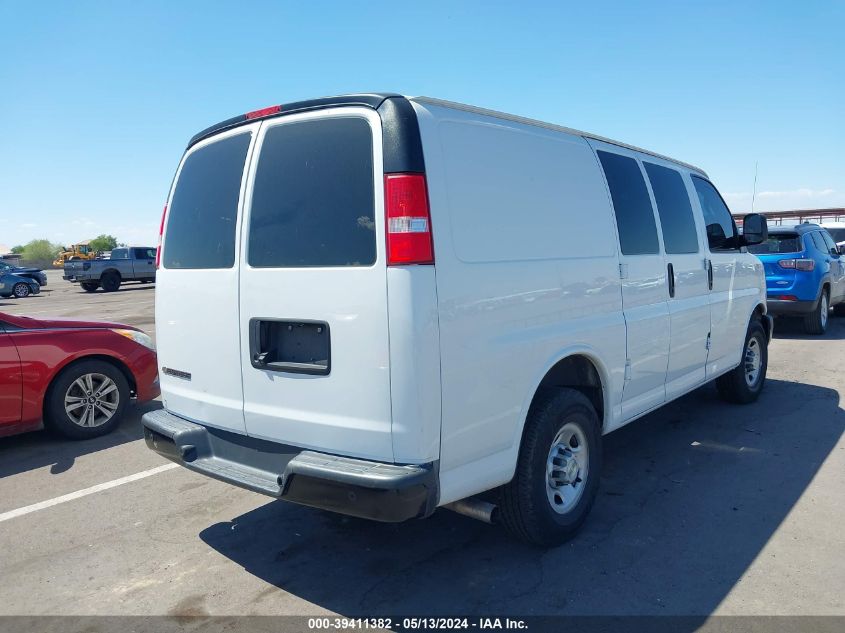 2020 Chevrolet Express Cargo Rwd 2500 Regular Wheelbase Wt VIN: 1GCWGAFP6L1277797 Lot: 39411382