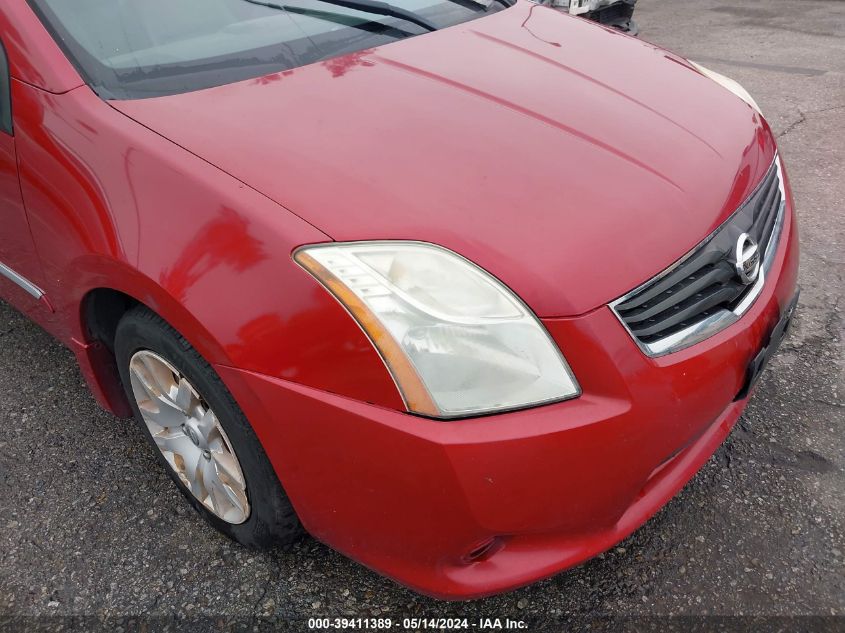 2011 Nissan Sentra 2.0S VIN: 3N1AB6AP3BL643531 Lot: 39411389