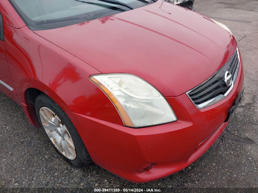 2011 Nissan Sentra 2.0S VIN: 3N1AB6AP3BL643531 Lot: 39411389