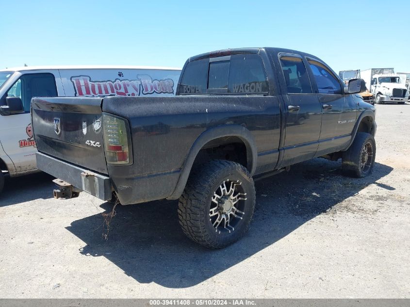 2007 Dodge Ram 2500 Slt/Trx4 Off Road/Sport/Power Wagon VIN: 3D7KS28D37G762563 Lot: 39411408