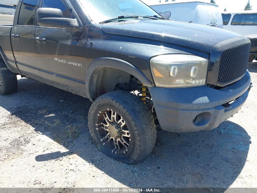 2007 Dodge Ram 2500 Slt/Trx4 Off Road/Sport/Power Wagon VIN: 3D7KS28D37G762563 Lot: 39411408