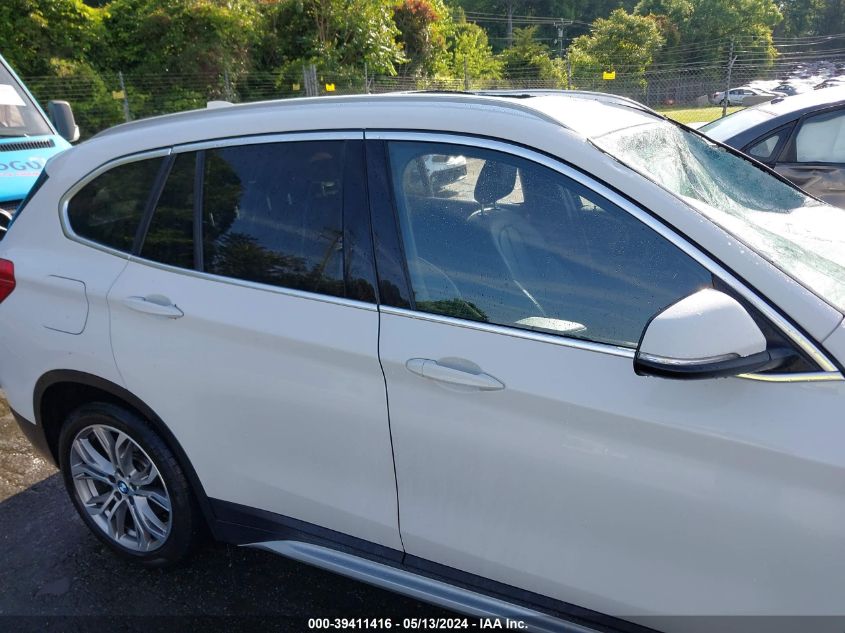 2018 BMW X1 xDrive28I VIN: WBXHT3C37J5L28847 Lot: 39411416