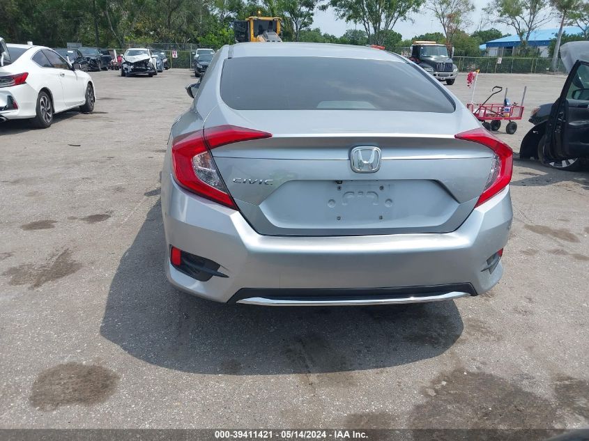 2020 Honda Civic Lx VIN: 2HGFC2F63LH591600 Lot: 39411421