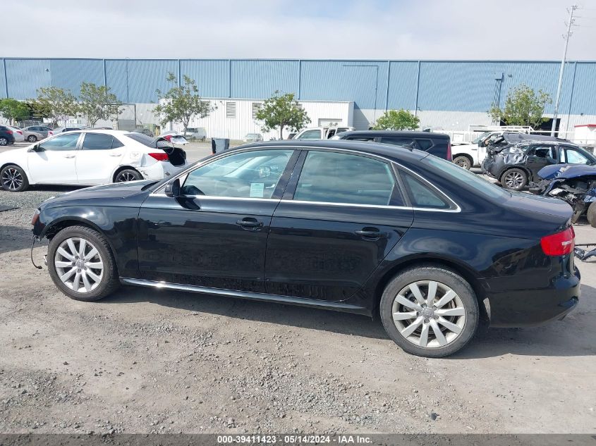 2015 Audi A4 2.0T Premium VIN: WAUAFAFL2FN000990 Lot: 39411423