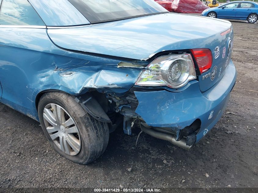 2007 Volkswagen Eos 2.0T VIN: WVWAA71F57V053156 Lot: 39411429