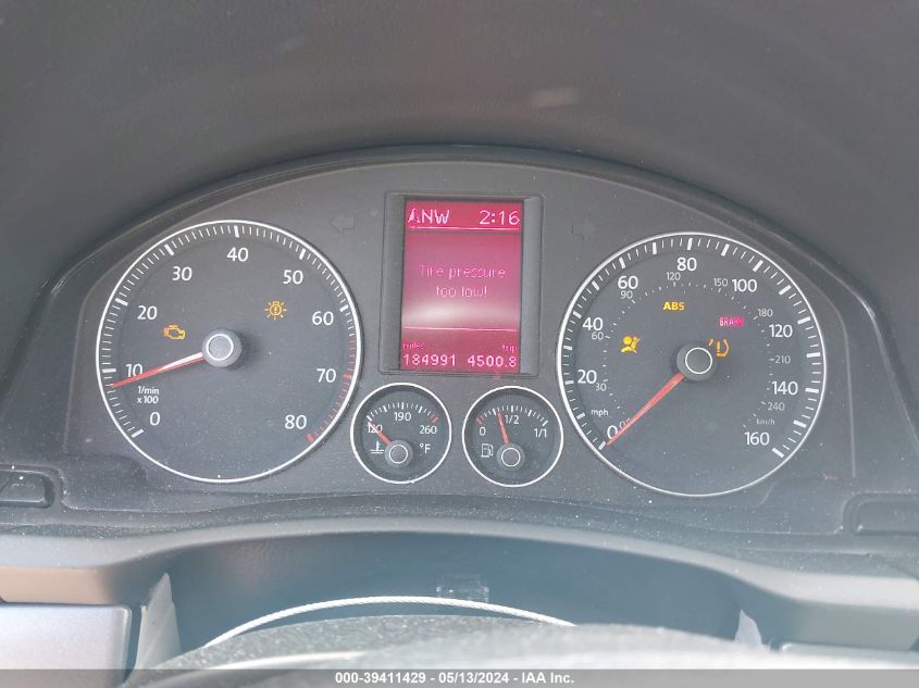 2007 Volkswagen Eos 2.0T VIN: WVWAA71F57V053156 Lot: 39411429