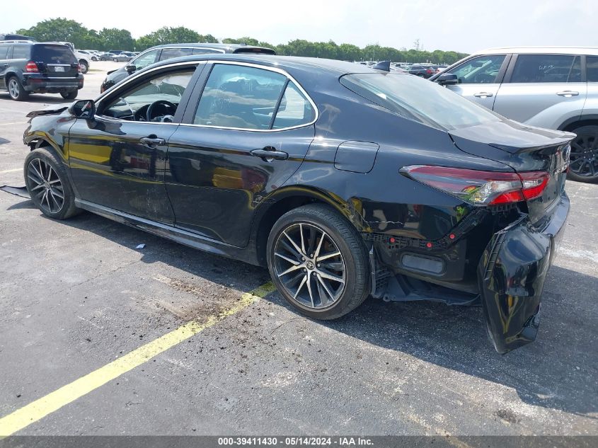 2022 Toyota Camry Se VIN: 4T1G11AK4NU055628 Lot: 39411430