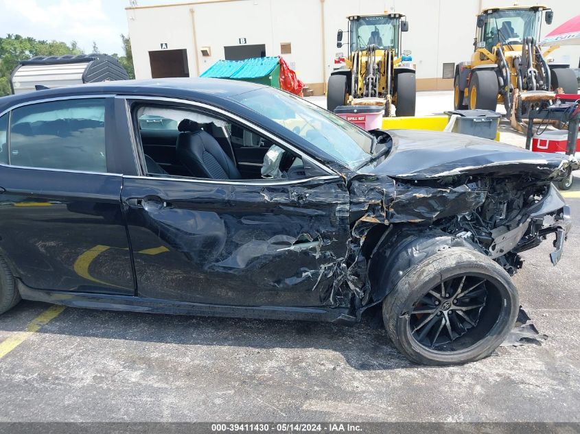 2022 Toyota Camry Se VIN: 4T1G11AK4NU055628 Lot: 39411430