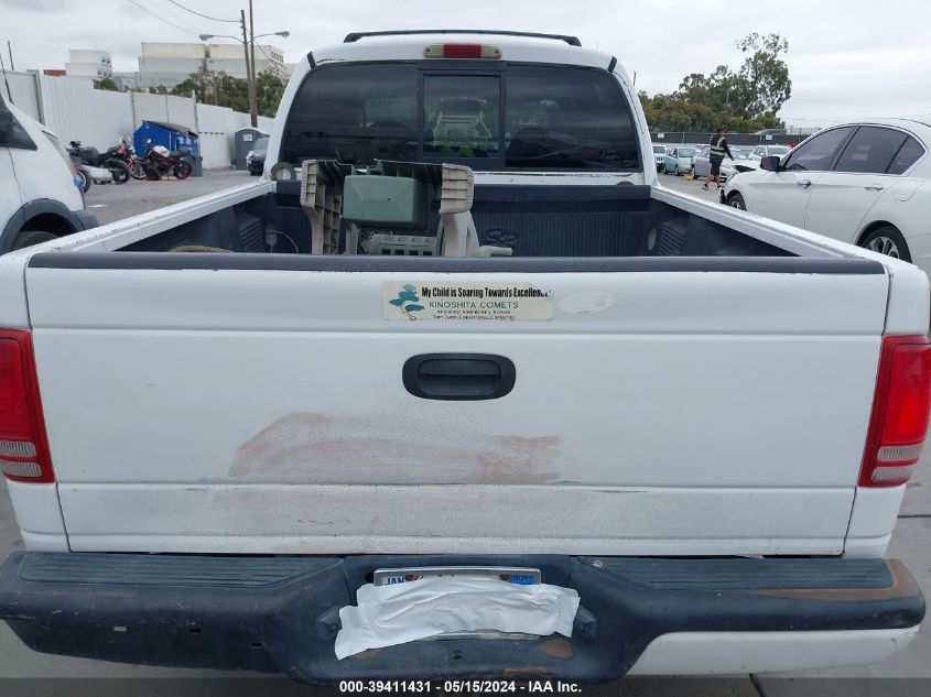 2000 Dodge Dakota Slt/Sport VIN: 1B7GL2AN4YS635041 Lot: 39411431