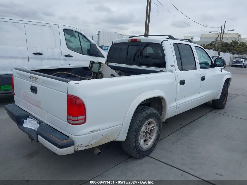 2000 Dodge Dakota Slt/Sport VIN: 1B7GL2AN4YS635041 Lot: 39411431