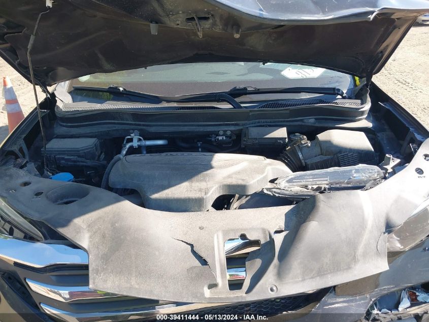 2018 Honda Pilot Lx VIN: 5FNYF6H17JB054206 Lot: 39411444