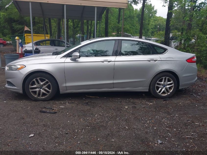 2013 Ford Fusion Se VIN: 3FA6P0H71DR364012 Lot: 39411446