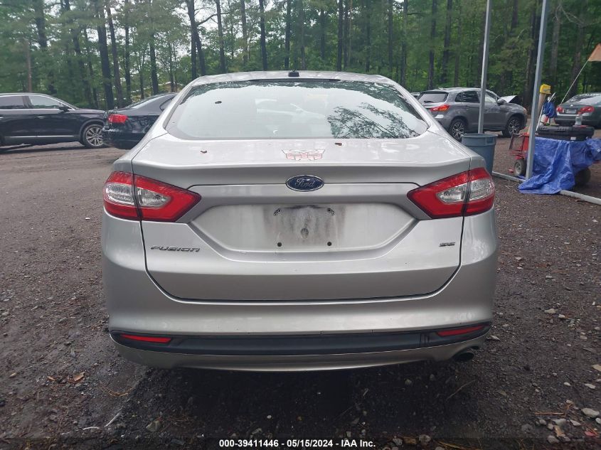 2013 Ford Fusion Se VIN: 3FA6P0H71DR364012 Lot: 39411446