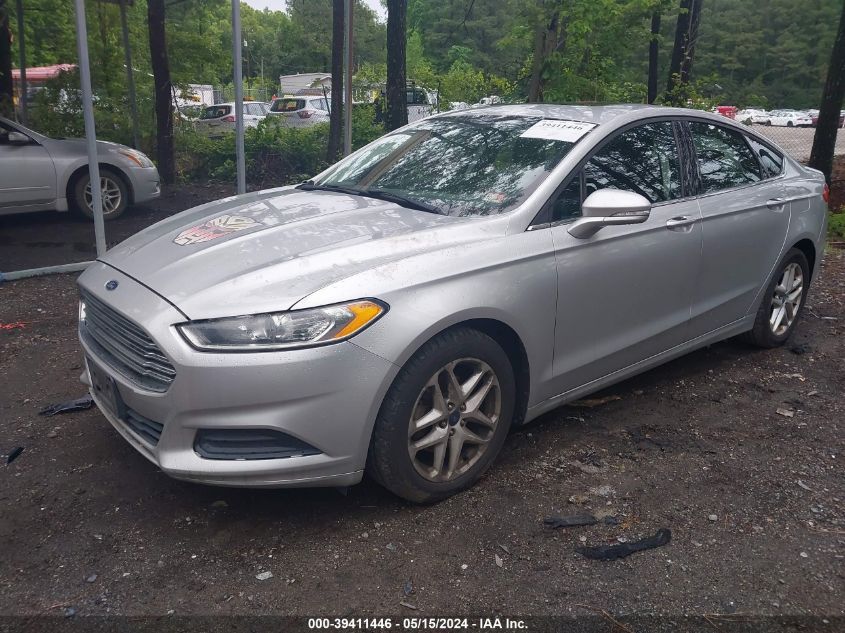 2013 Ford Fusion Se VIN: 3FA6P0H71DR364012 Lot: 39411446