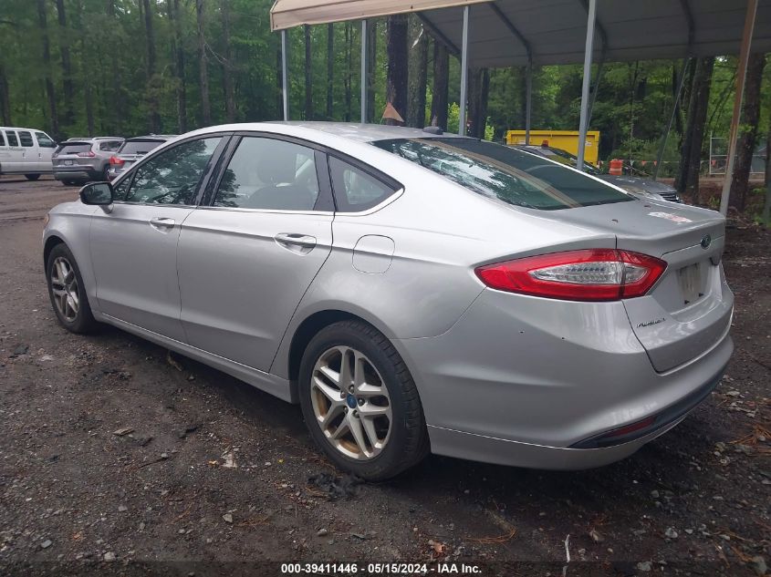 2013 Ford Fusion Se VIN: 3FA6P0H71DR364012 Lot: 39411446