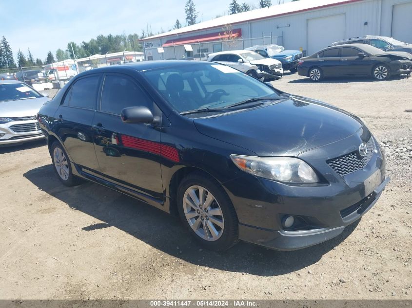 2009 Toyota Corolla S VIN: 1NXBU40EX9Z145449 Lot: 39411447