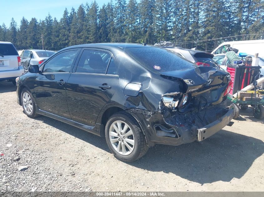 2009 Toyota Corolla S VIN: 1NXBU40EX9Z145449 Lot: 39411447