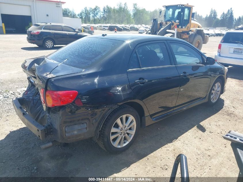 2009 Toyota Corolla S VIN: 1NXBU40EX9Z145449 Lot: 39411447