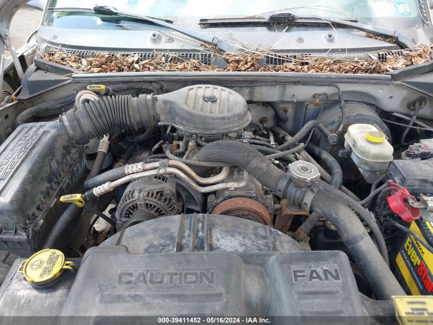 2002 Dodge Dakota VIN: 1B7GG12X22S621032 Lot: 39411452