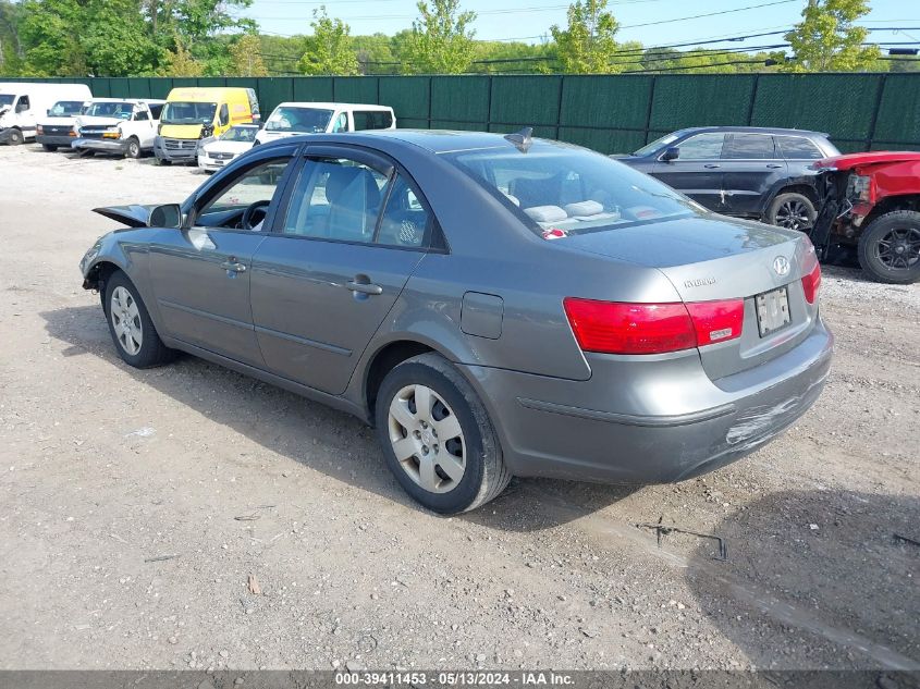 2009 Hyundai Sonata Gls VIN: 5NPET46C79H423776 Lot: 39411453