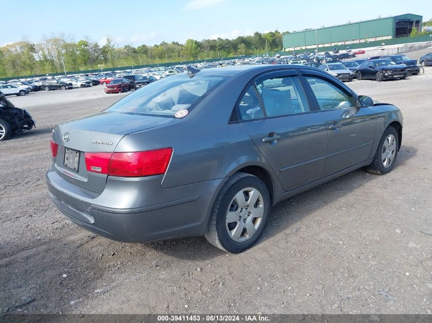 2009 Hyundai Sonata Gls VIN: 5NPET46C79H423776 Lot: 39411453